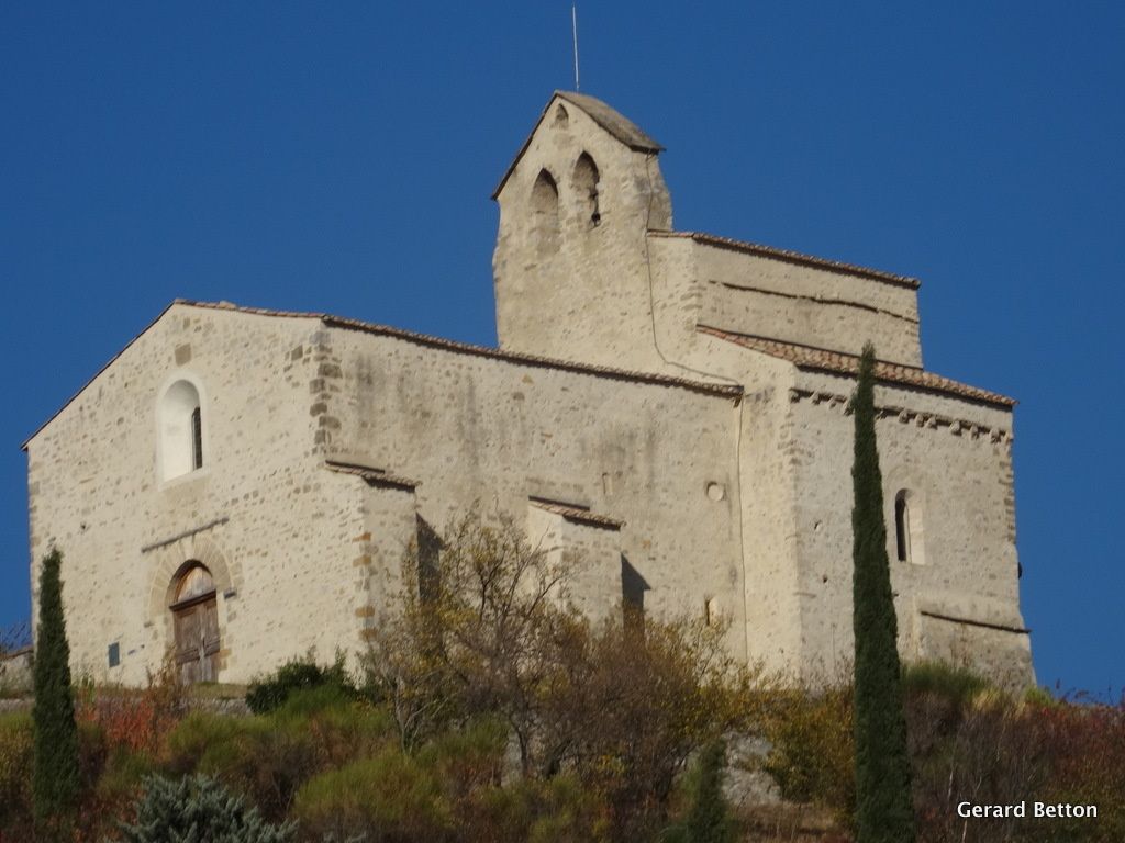 L'église perchée de Montclar sur Gervanne