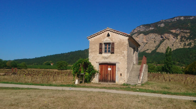 Cabanon de vigne, à Chatillon en Diois