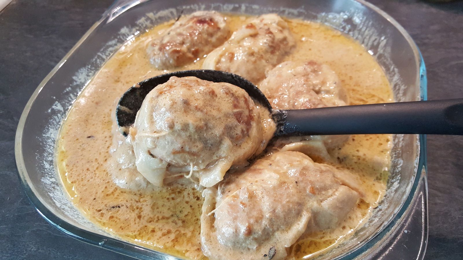 Paupiettes De Porc Sauce Moutarde Popote De Petit Bohnium