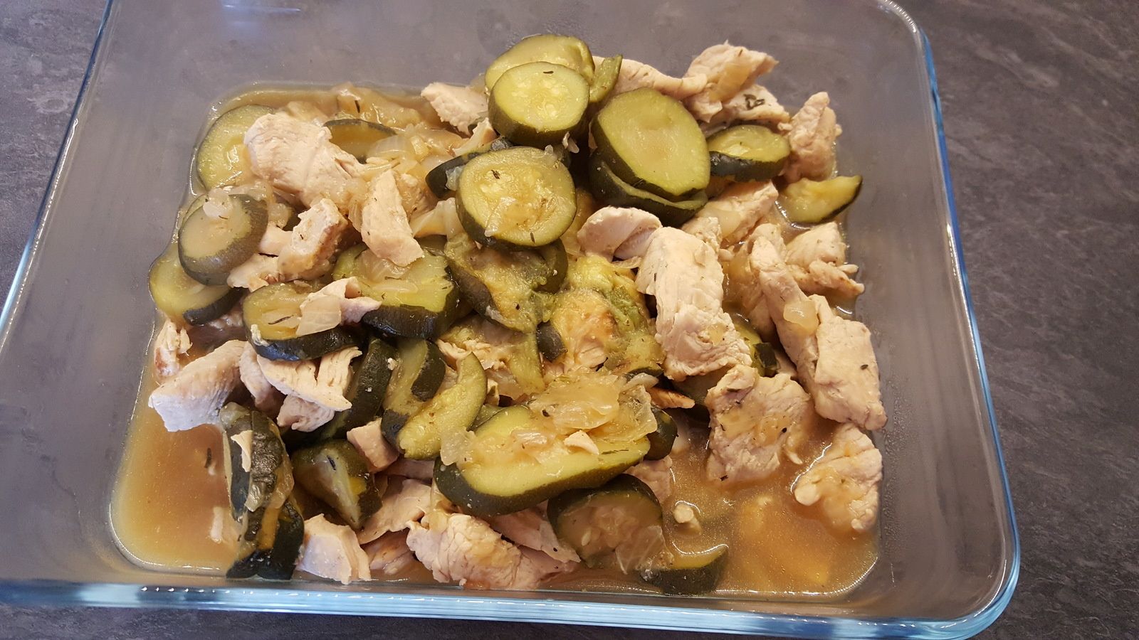 Poulet aux courgettes au Cookéo - Popote de petit_bohnium