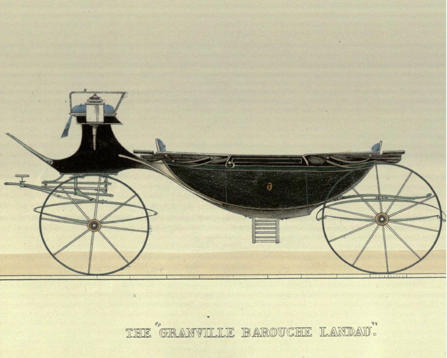 Carrossiers anglais et français de l'exposition de Londres  1862.