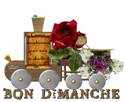 Bon Dimanche gif animé