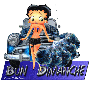 gif animé bon dimanche