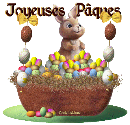 Gifs de Pâques animés