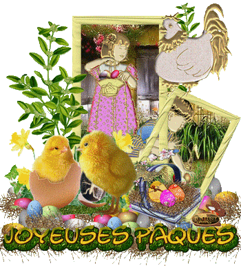 Joyeuses Pâques gifs animés-scintillants