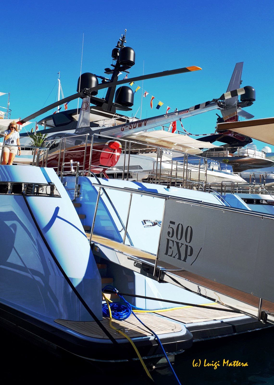 Le PRINCE ALBERT au lancement de la 5G par Monaco Telecom dans le cadre du Monte Carlo Yacht Show