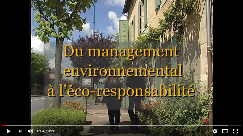 hotel restaurant ecolabel lussac france