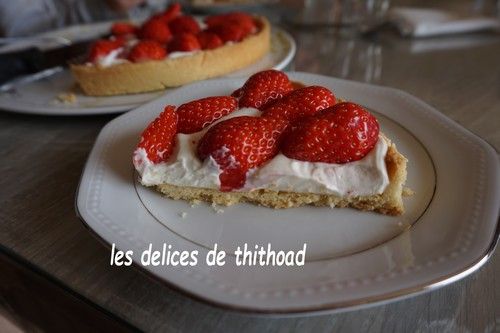 Tarte aux fraises
