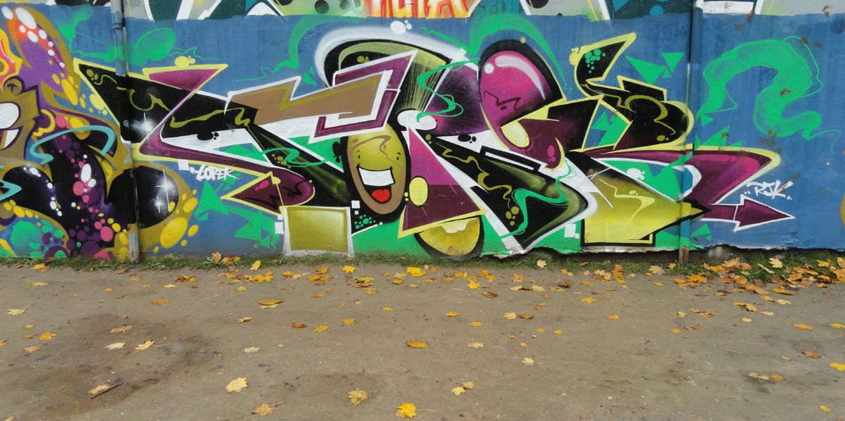 Street Art : Graffitis & fresques Murales 93048 Montreuil