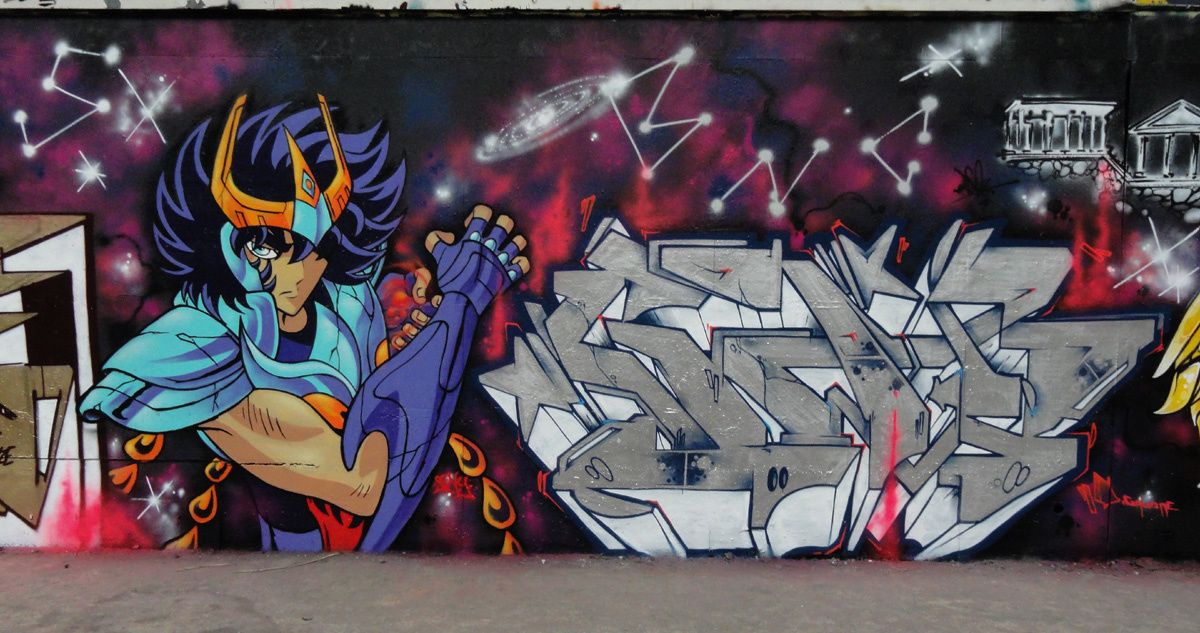 Street Art : Graffitis & Fresques Murales Département Hauts de seine (92)