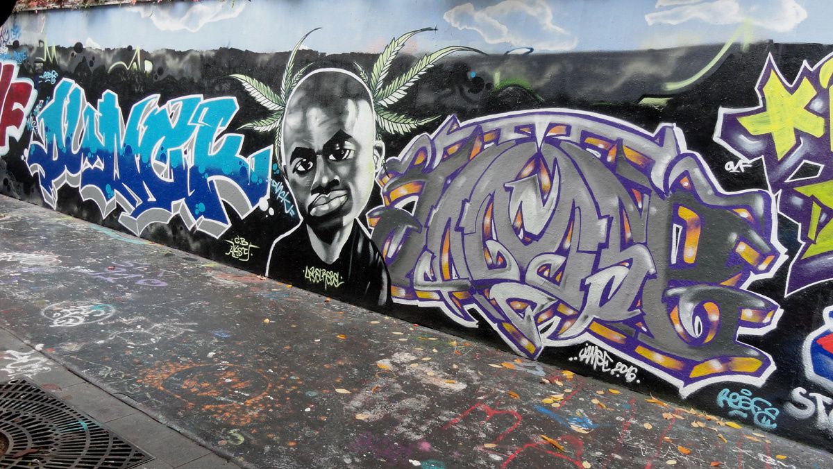 Street Art : Graffitis &amp; Fresques Murales 75019 Paris