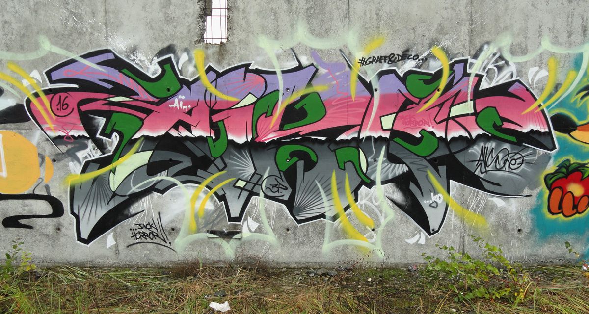 Street Art : Graffitis &amp; Fresques Murales 62215 Carvin