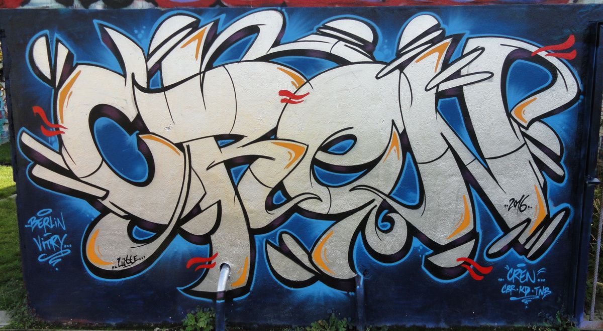 Street Art : Graffitis & Fresques Murales 94400 Vitry sur seine