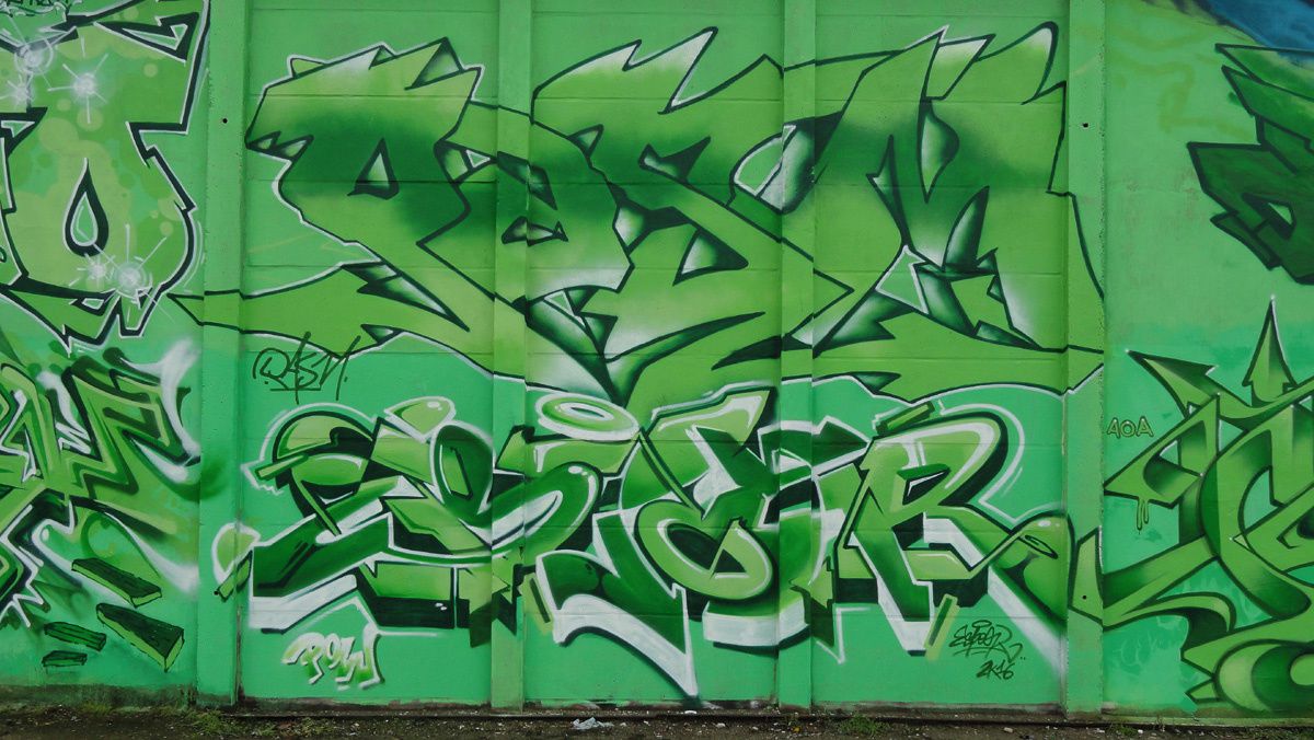 Street Art : Graffitis &amp; Fresques Murales 59183 Dunkerque