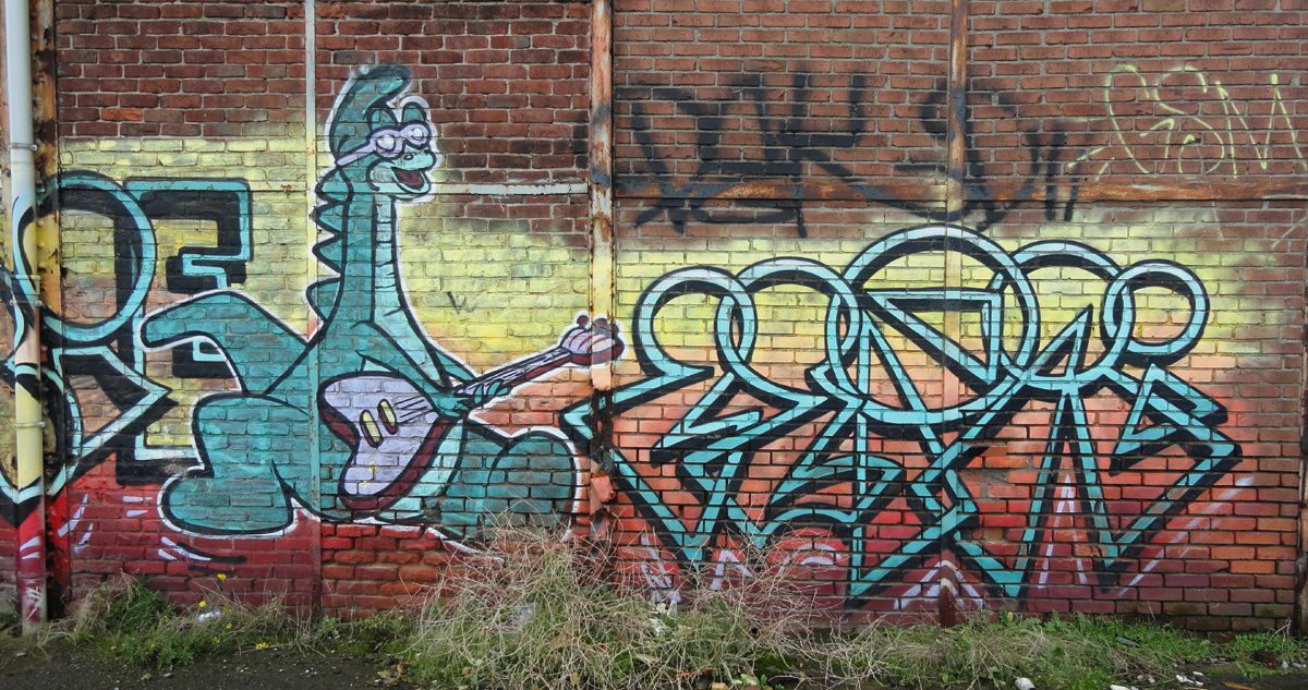Street Art : Graffitis &amp; Fresques Murales 59183 Dunkerque