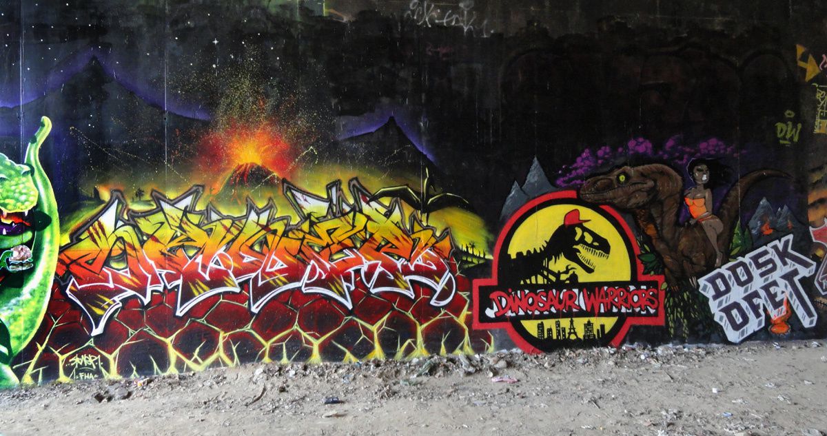 Street Art : Graffitis &amp; Fresques Murales 91477 Palaiseau