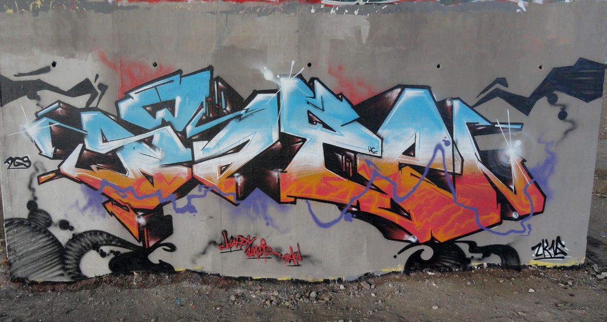 Street Art : Graffitis & Fresques Murales 93053 Noisy le sec