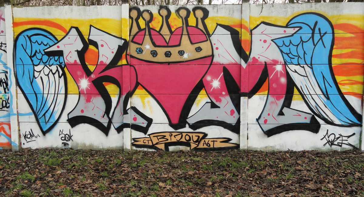 Street Art : Graffitis & Fresques Murales 60175 Creil