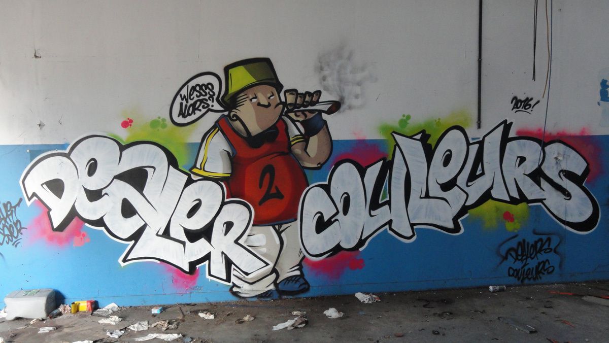 Street Art : Graffitis & Fresques Murales 60414 Montataire