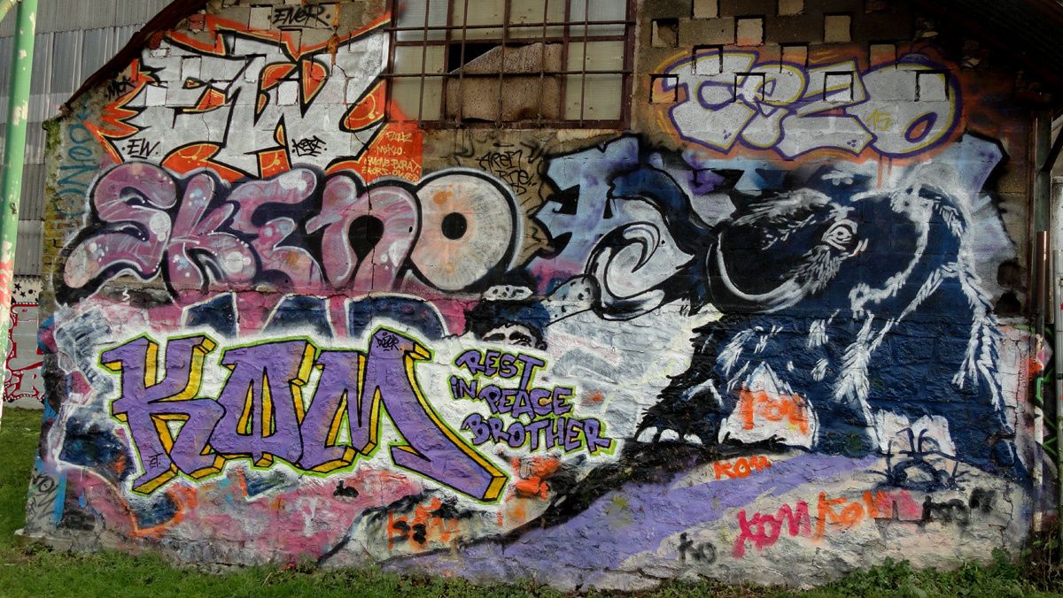 Street Art : Graffitis & Fresques Murales 60175 Creil