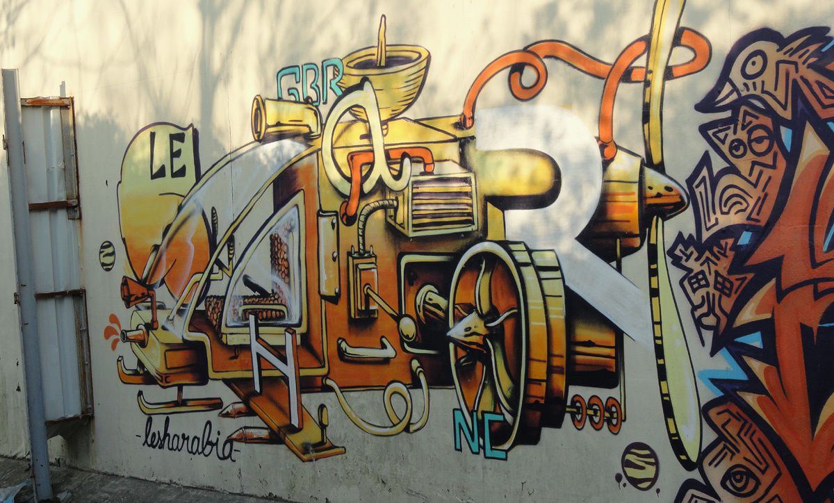Street Art : Graffitis &amp; Fresques Murales 93070 Saint Ouen