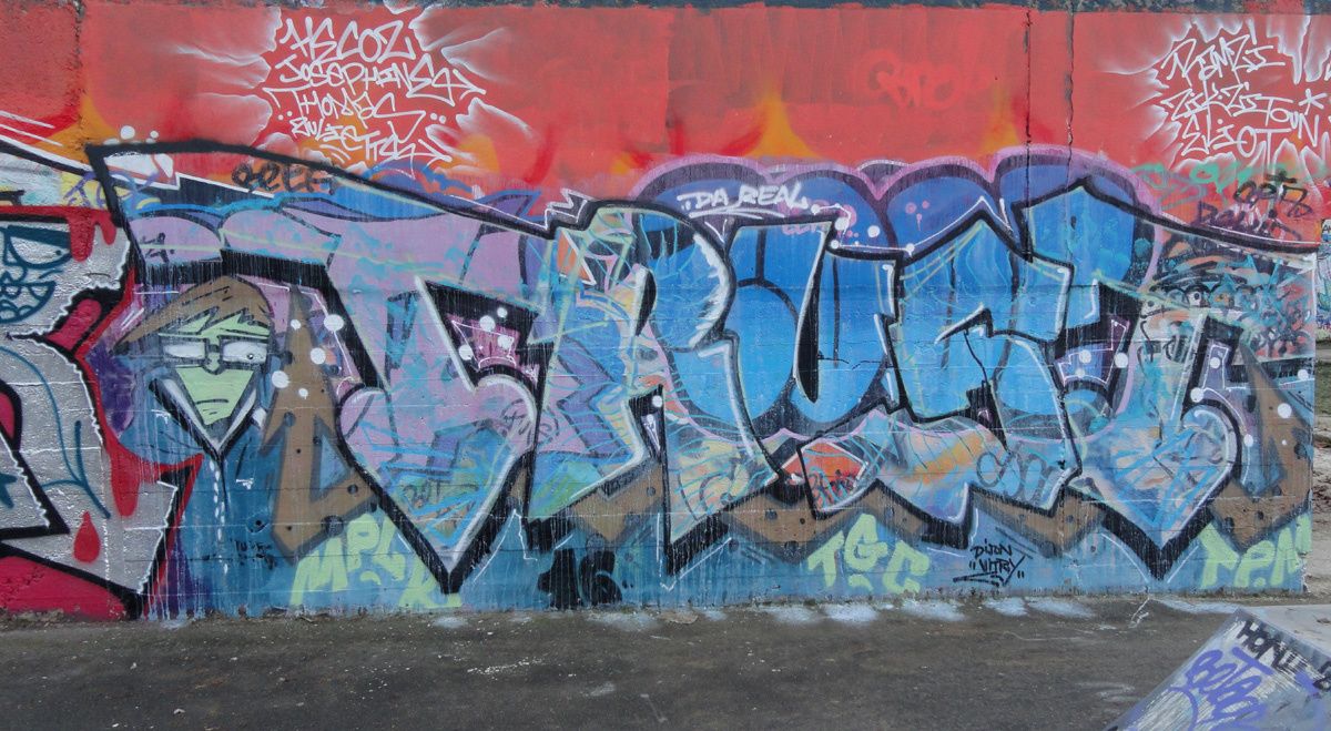 Street Art : Graffitis & Fresques Murales 94400 Vitry sur seine