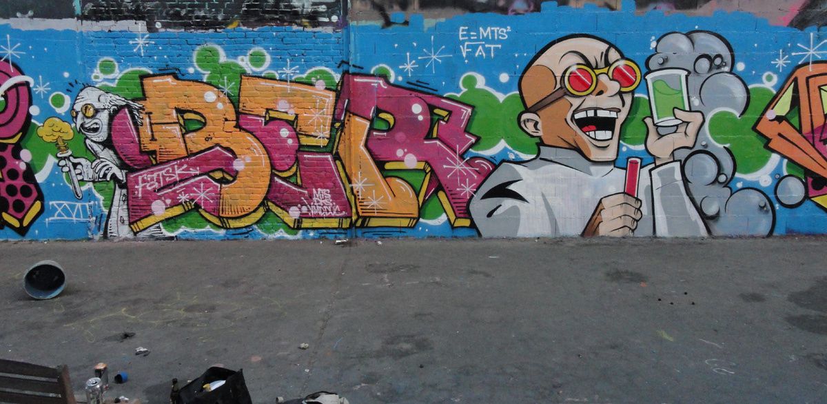 Street Art : Graffitis &amp; Fresques Murales Département Hauts de seine (92)