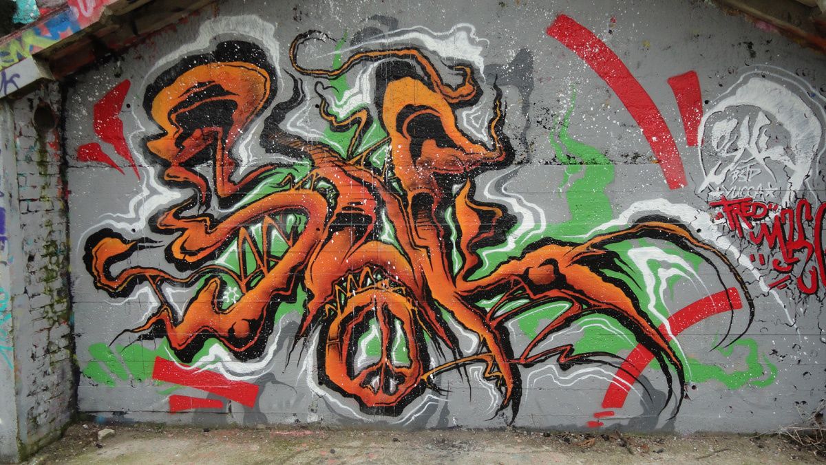 Street Art : Graffitis & Fresques Murales 94400 Vitry sur seine