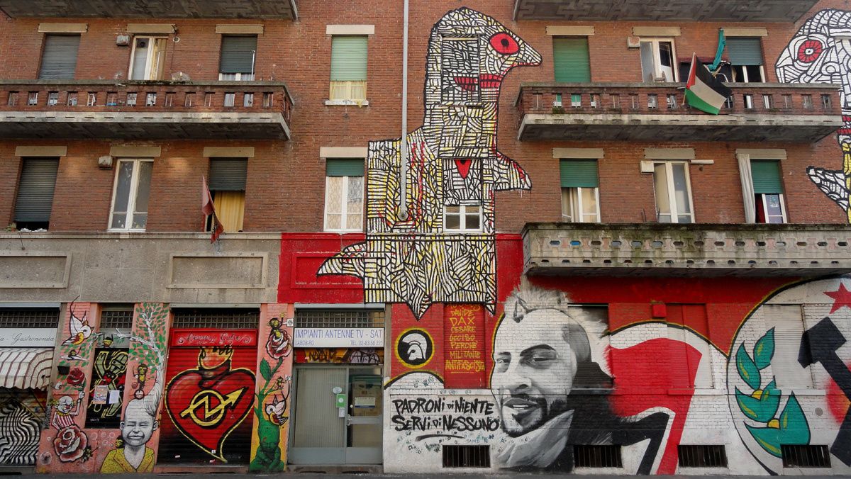 Street Art : Graffitis & Fresques Murales Milano (Italy)