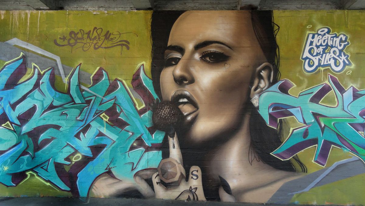 Street Art : Graffitis & Fresques Trezzano sul Naviglio (Italy)