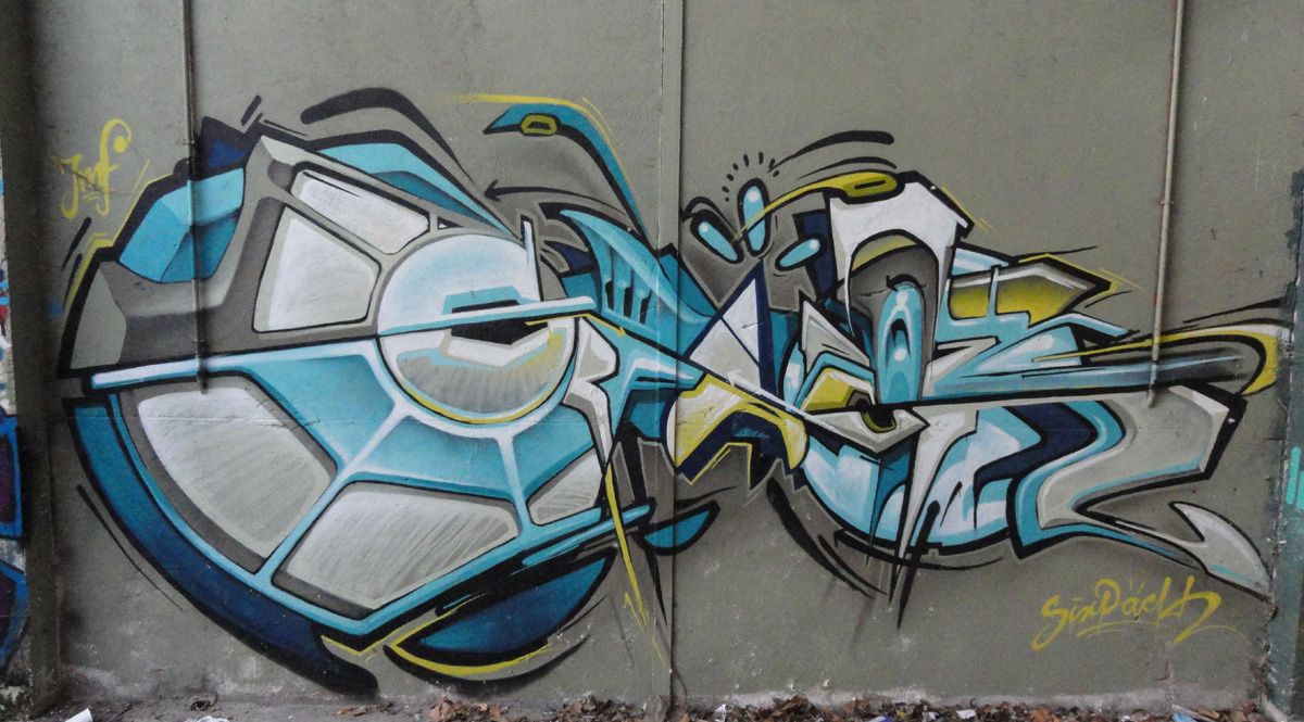 Street Art : Graffitis & Fresques Murales 91521 Ris Orangis