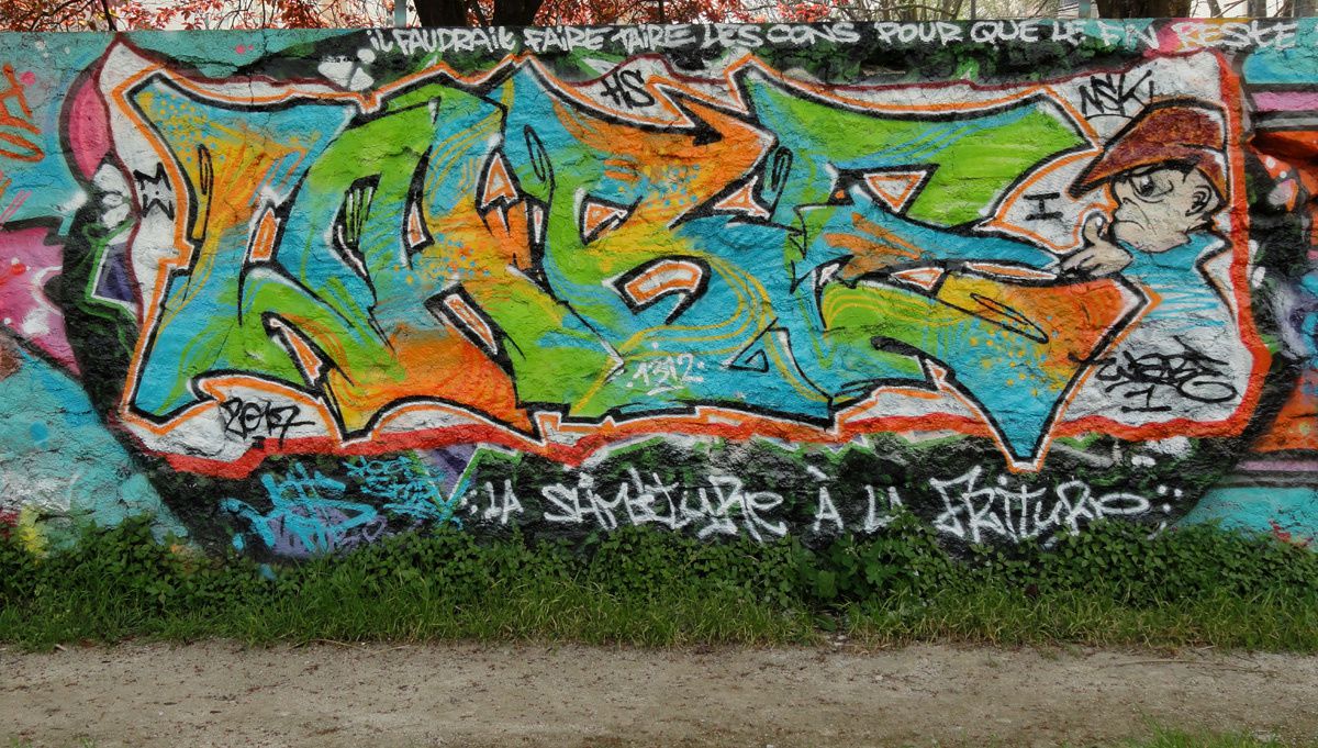 Album - Graffitis IVRY sur Seine Tom 027
