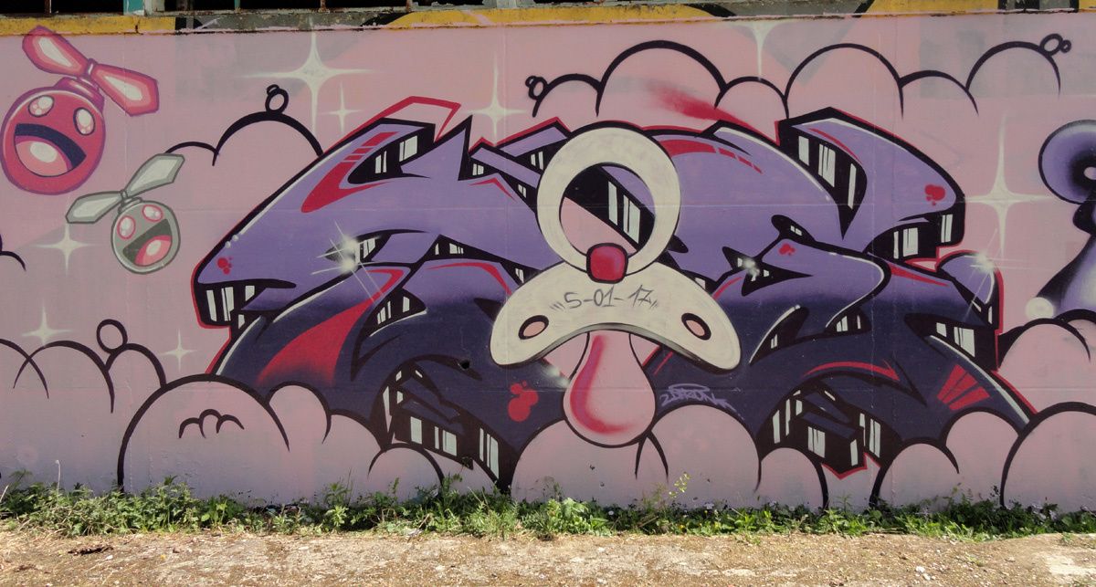 Street Art : Graffitis & Fresques Murales 02691 Saint Quentin