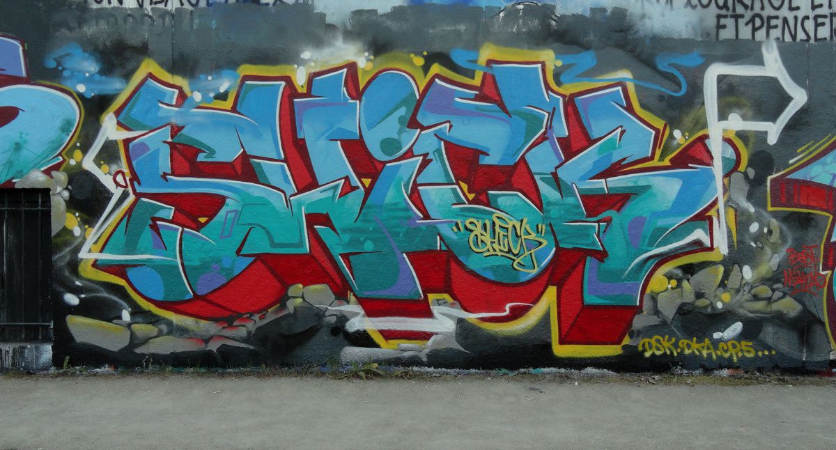 Album - Graffitis IVRY sur Seine Tom 027