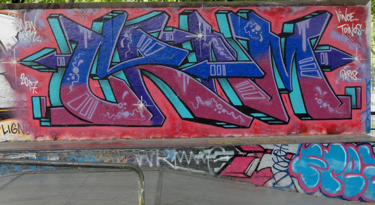 Street Art : Graffitis & Fresques Murales 75012 Paris