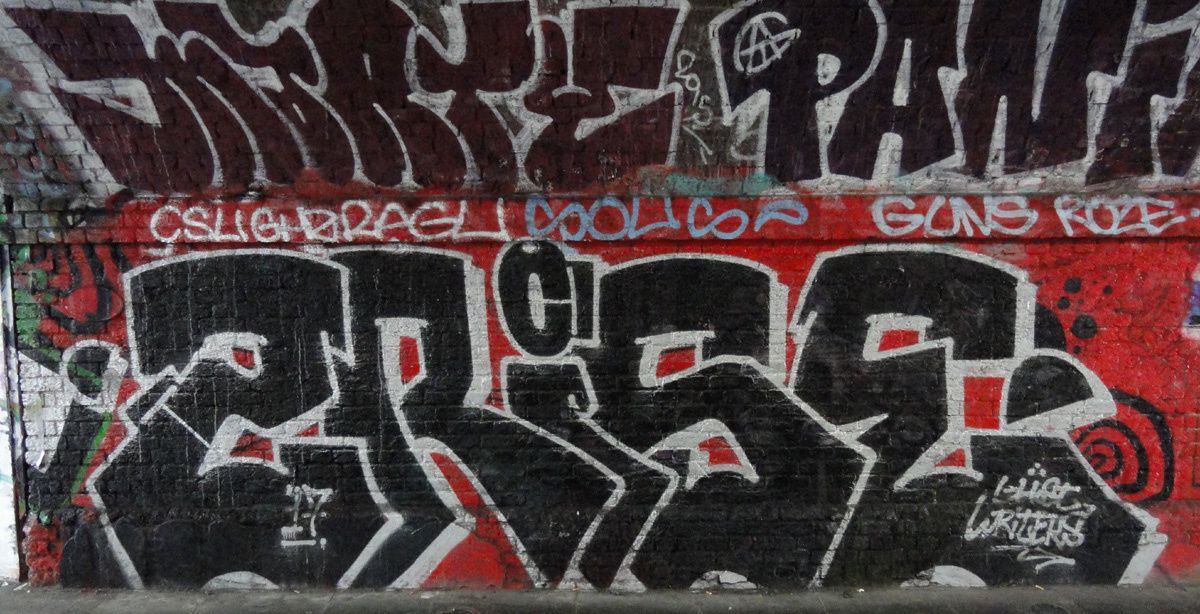 Street Art : Graffitis &amp; Fresques Murales District Spitalfields East End of London