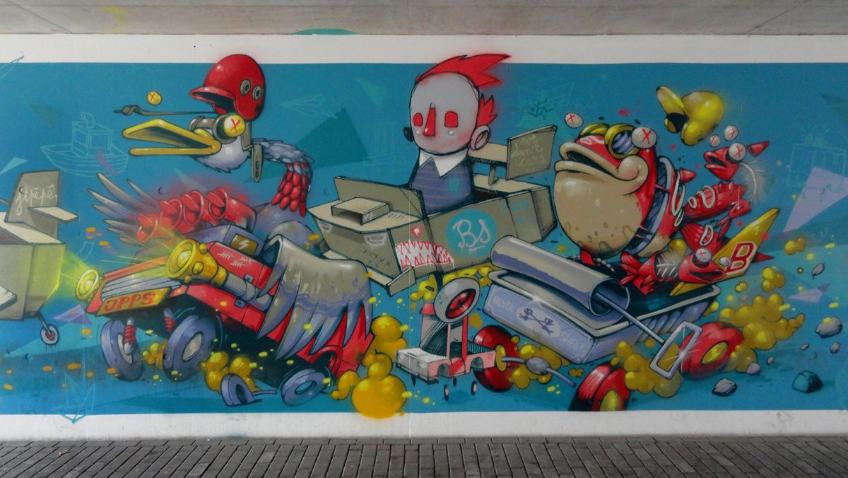 Album - Graffitis Luxembourg Tom 003