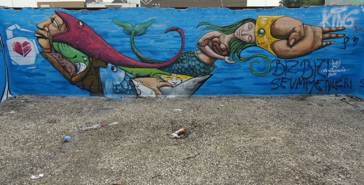 Street Art : Graffitis &amp; Fresques Murales 9000 Gand (belgique)
