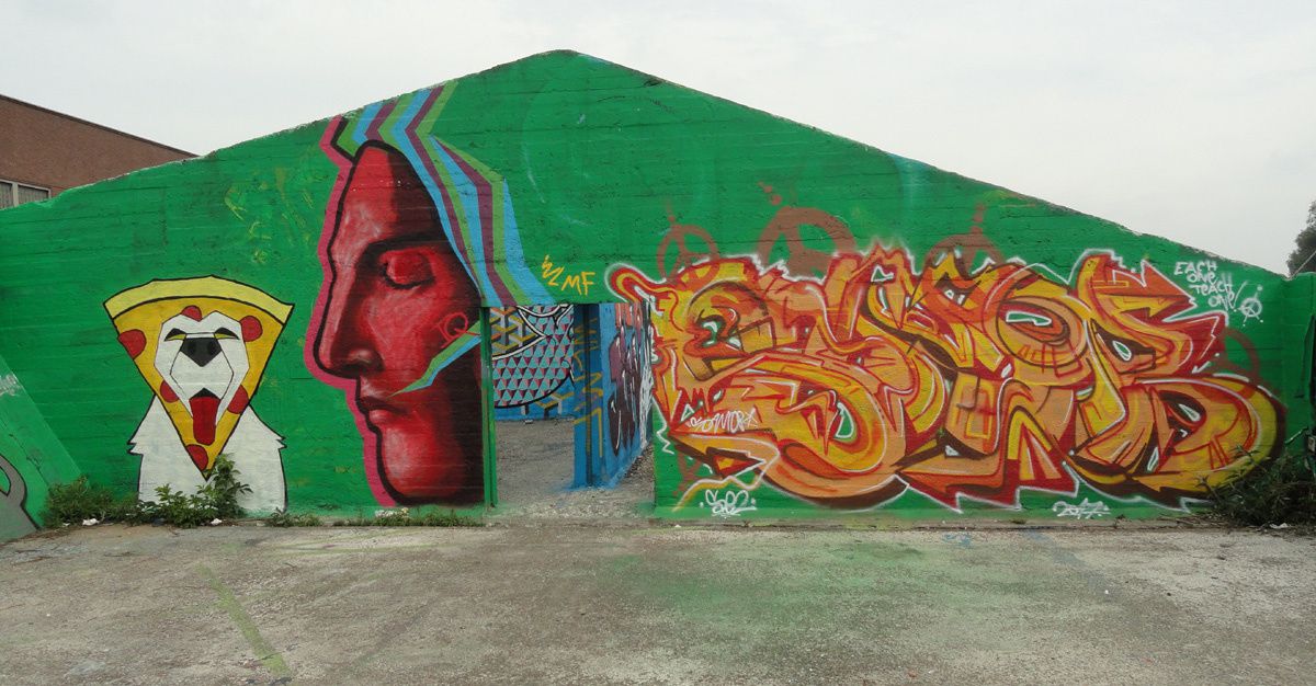 Street Art : Graffitis &amp; Fresques Murales 9000 Gand (belgique)