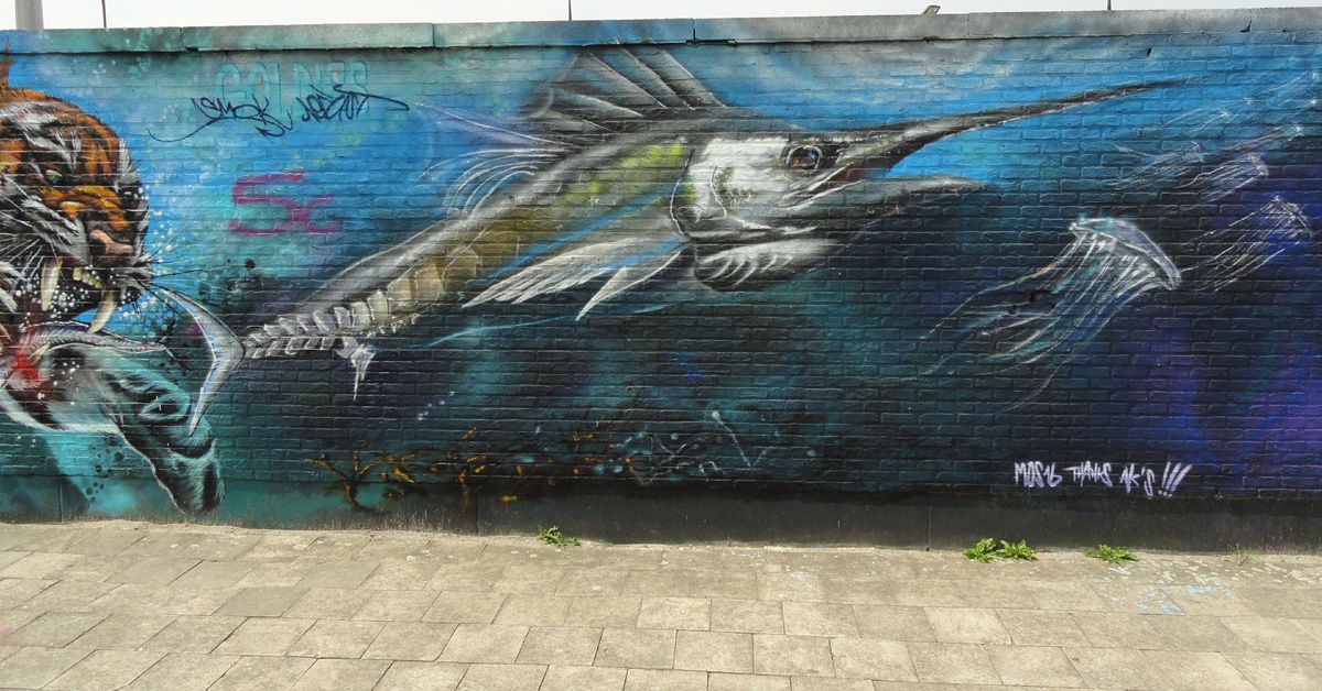 Street Art : Graffitis &amp; Fresques Murales 2018 Antwerpen (belgique)