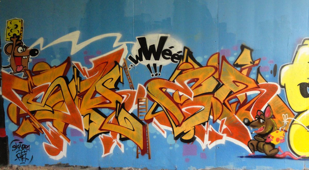 Street Art : Graffitis & Fresques Murales 91477 Palaiseau