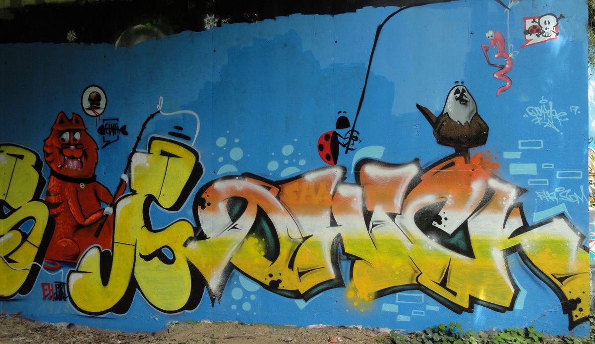 Street Art : Graffitis & Fresques Murales 91477 Palaiseau