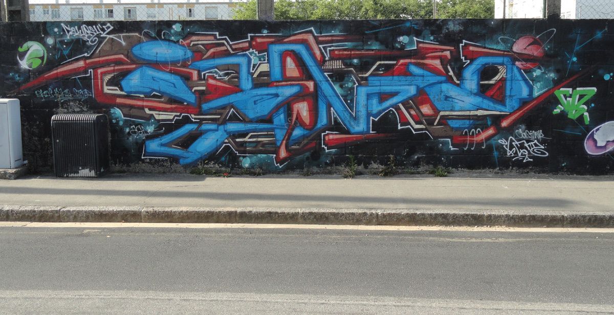 Street Art : Graffitis & Fresques Murales 29019 Brest