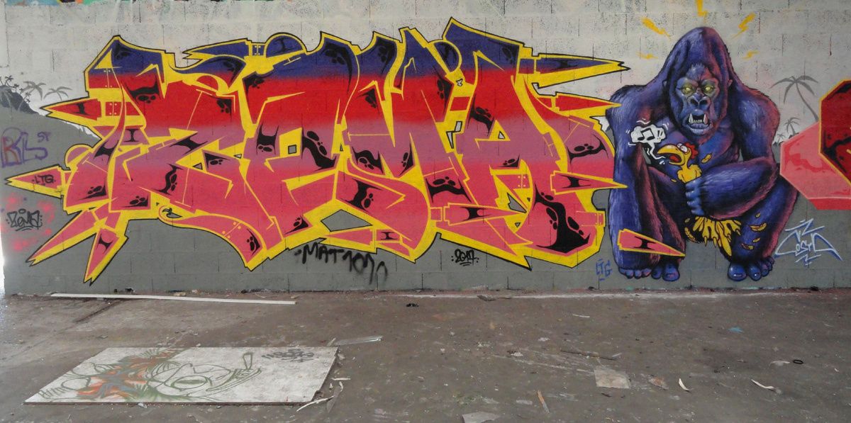 Street Art : Graffitis & Fresques Murales Département Ille-et-Vilaine (35)