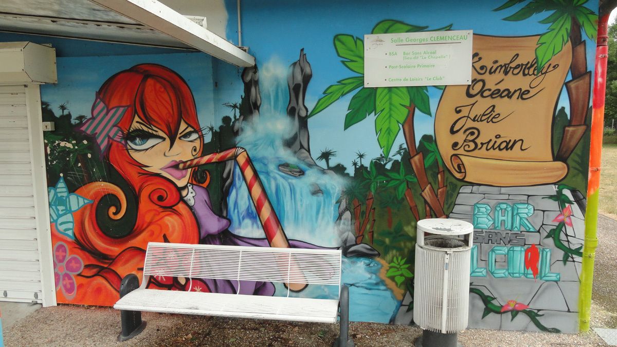 Street Art : graffitis & Fresques Murales 17028 Aytre