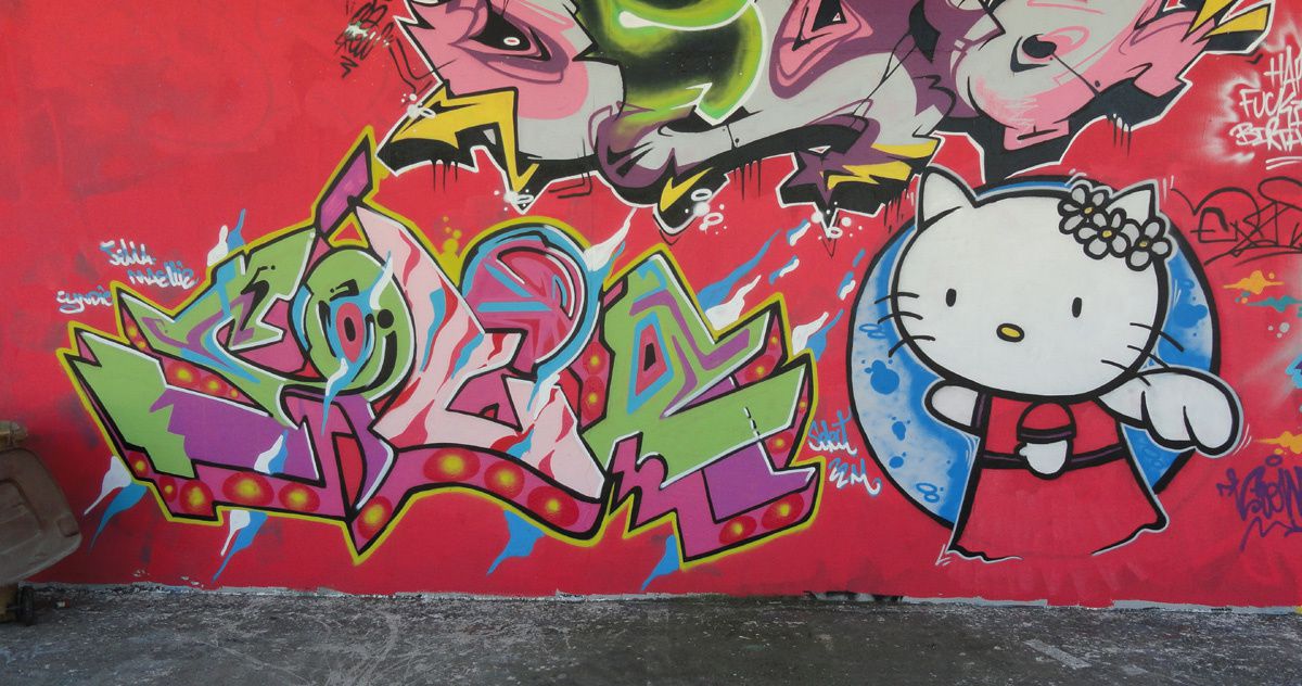 Street Art : Graffitis &amp; Fresques Murales 22278 Saint Brieuc