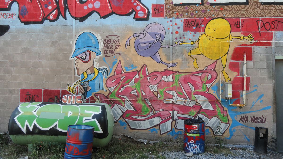 Street Art : Graffitis &amp; Fresques Murales 4000 Liège (Belgique)