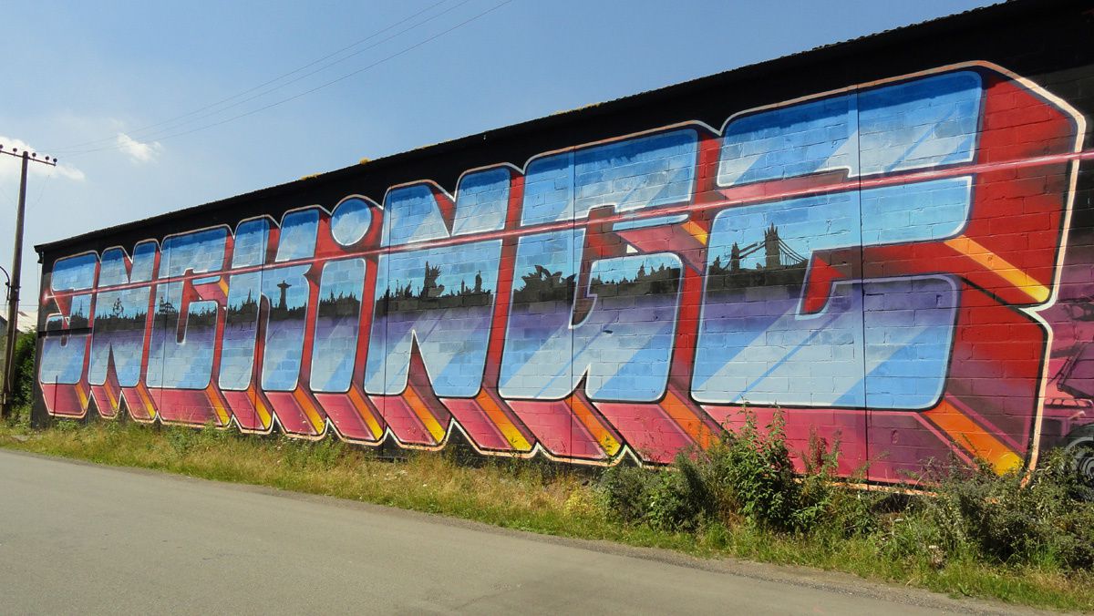 Street Art : Graffitis &amp; Fresques Murales 4000 Liège (Belgique)