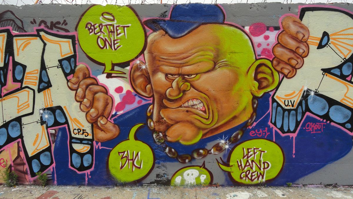 Street Art :Graffitis &amp; Fresques Murales 75019 Paris