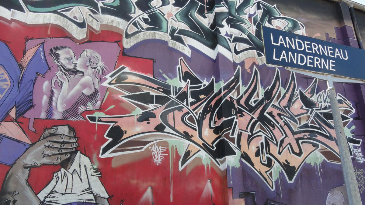 Street Art : Graffitis &amp; Fresques Murales 29103 Landerneau
